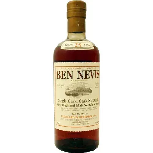Ben Nevis 25 Years Old 1984 Fort William Limited - Single Cask Nr.98/35/13