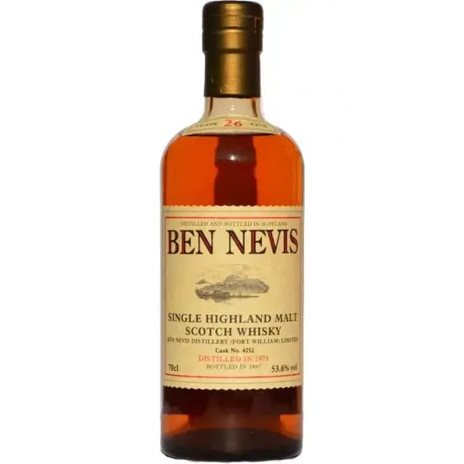 Ben Nevis 26 Years Old 1971 Cask Nr.4252