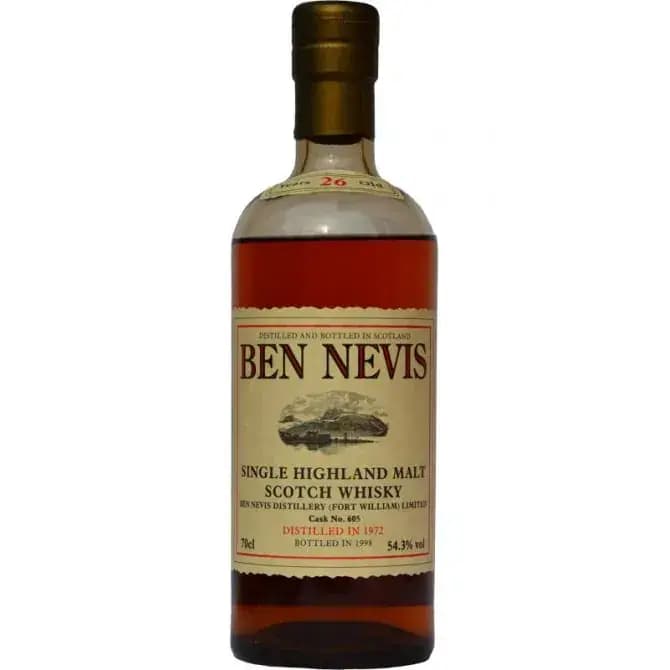 Ben Nevis 26 Years Old 1972 Cask Nr.605