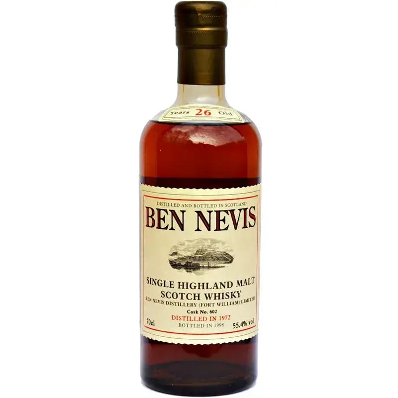 Ben Nevis 26 Years Old 1972 Fort William Limited Cask Nr.602