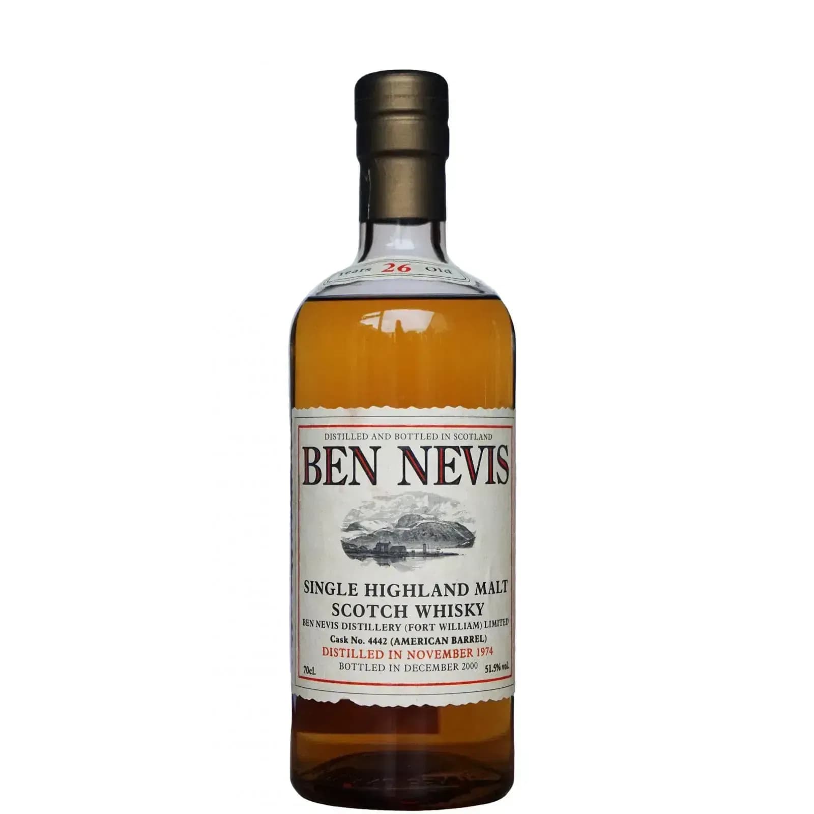 Ben Nevis 26 Years Old 1974 Cask Nr.4442