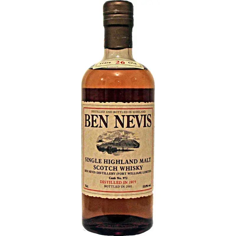 Ben Nevis 26 Years Old 1975 Cask Nr.972