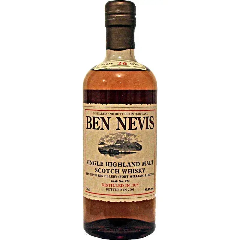 Ben Nevis 26 Years Old 1975 Cask Nr.972