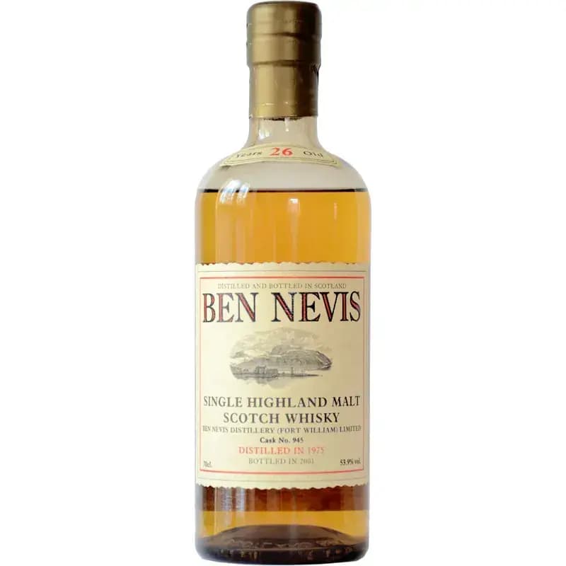Ben Nevis 26 Years Old 1975 Fort William Limited Cask Nr.945