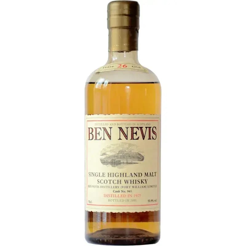 Ben Nevis 26 Years Old 1975 Fort William Limited Cask Nr.946