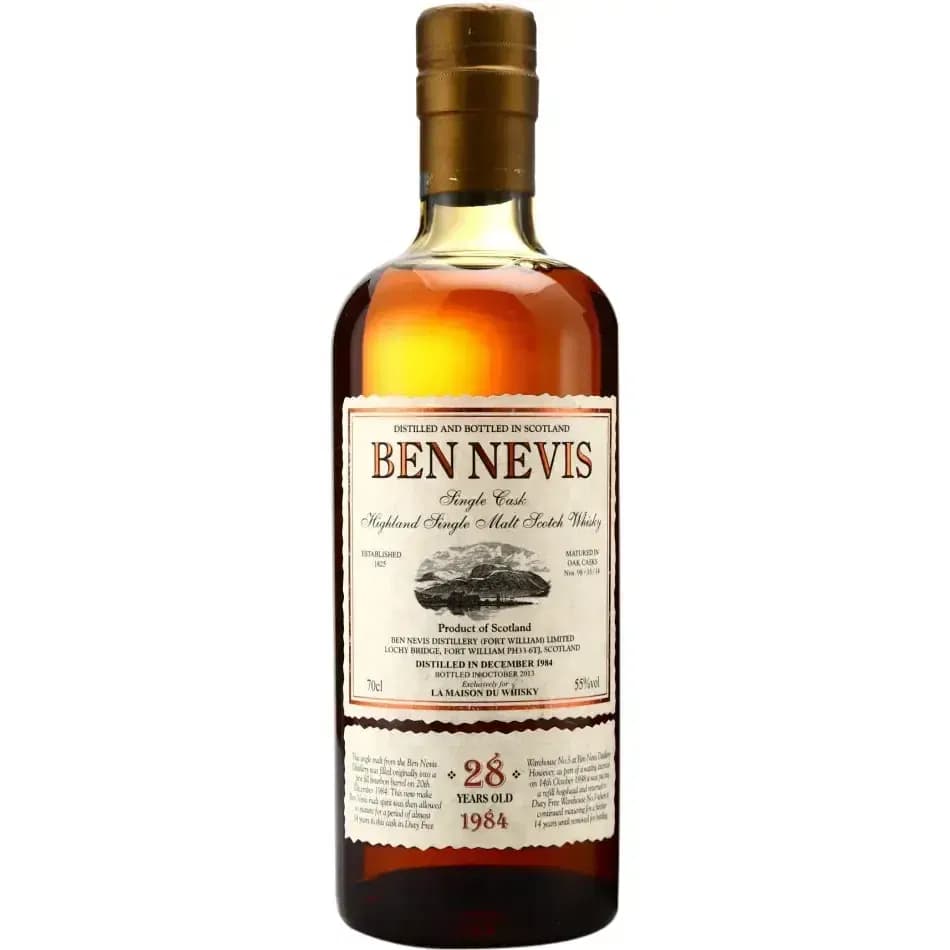 Ben Nevis 28 Years Old 1984 Single Cask Nr.98/35/14