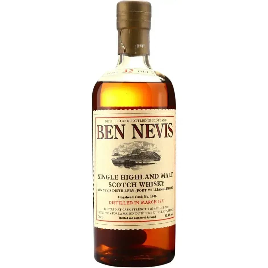 Ben Nevis 32 Years Old 1971 Cask Nr.1846