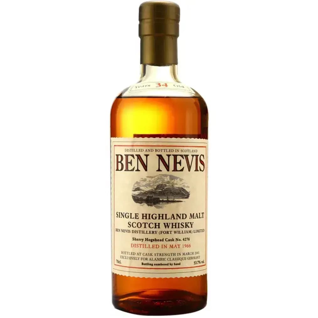Ben Nevis 34 Years Old 1966 Cask Nr.4276