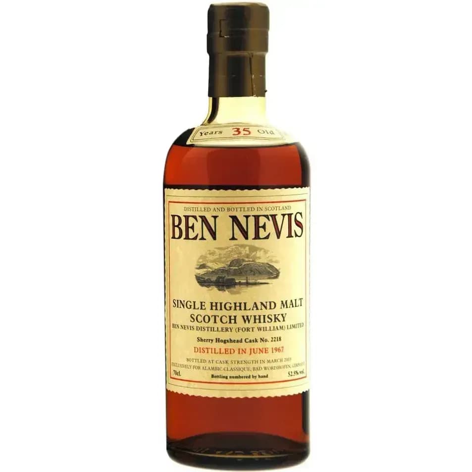 Ben Nevis 35 Years Old 1967 Cask Nr.2218