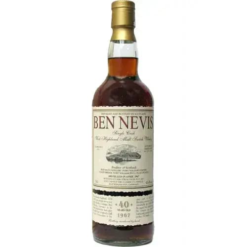 Ben Nevis 40 Years Old 1967 Cask Nr.1278