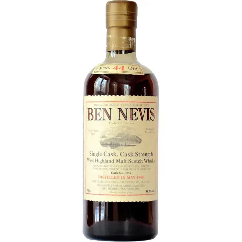 Ben Nevis 44 Years Old 1966 Cask Nr.3654