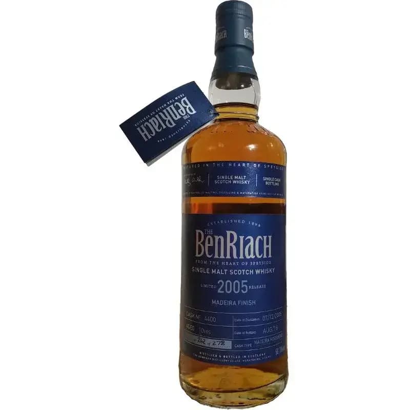 BenRiach 10 Years Old 2005 Single Cask Bottling Cask Nr.4400
