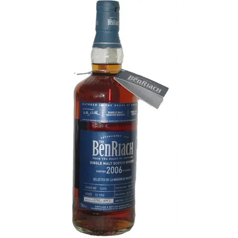 BenRiach 10 Years Old 2006 Single Cask Bottling Cask Nr.5293