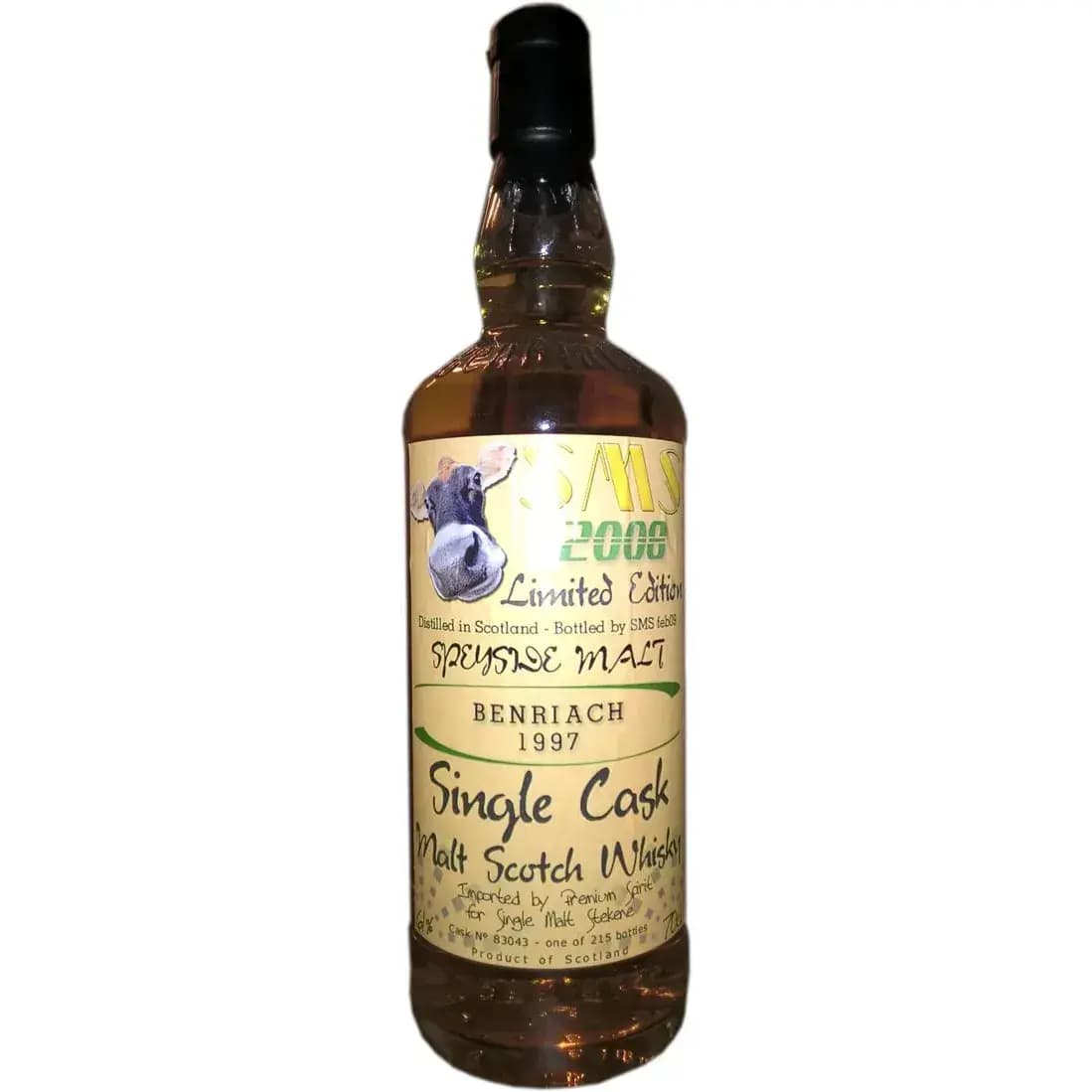 BenRiach 11 Years Old 1997 Cask Nr.83043