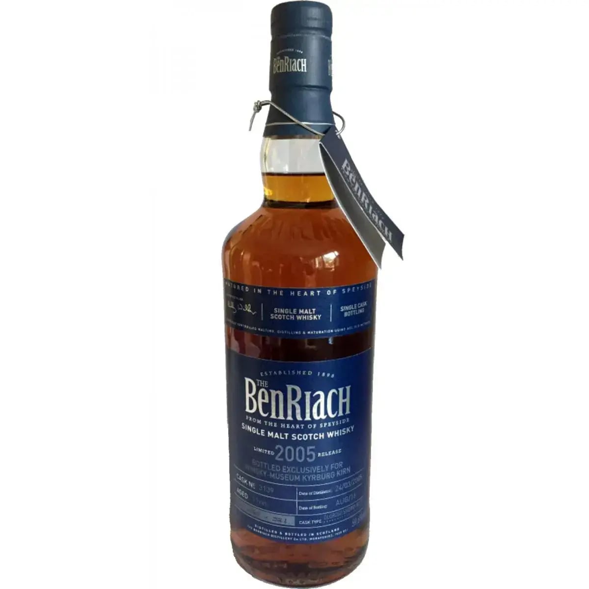 BenRiach 11 Years Old 2005 Limited Release Cask Nr.3139
