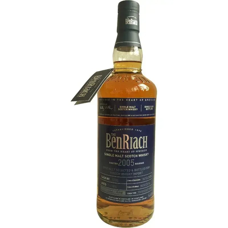 BenRiach 11 Years Old 2005 Single Cask Bottling Cask Nr.5785