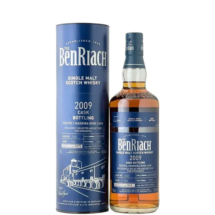 BenRiach 11 Years Old 2009 Cask Bottling Cask Nr.1643