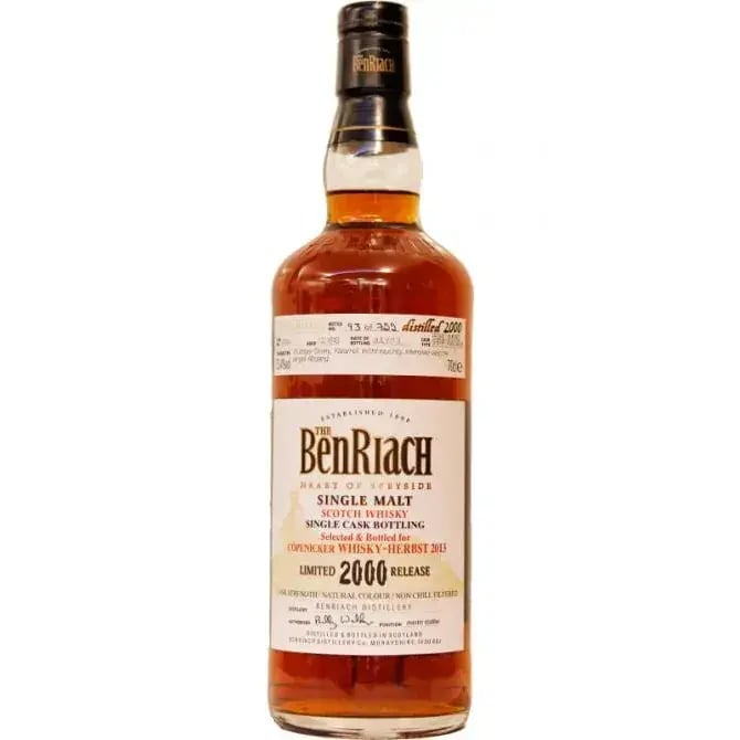BenRiach 12 Years Old 2000 Single Cask Bottling Cask Nr.4234