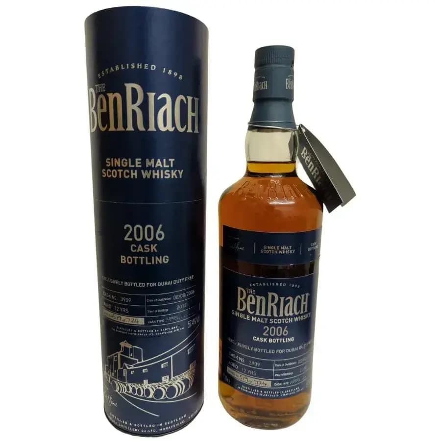 BenRiach 12 Years Old 2006 Cask Bottling Cask Nr.3909
