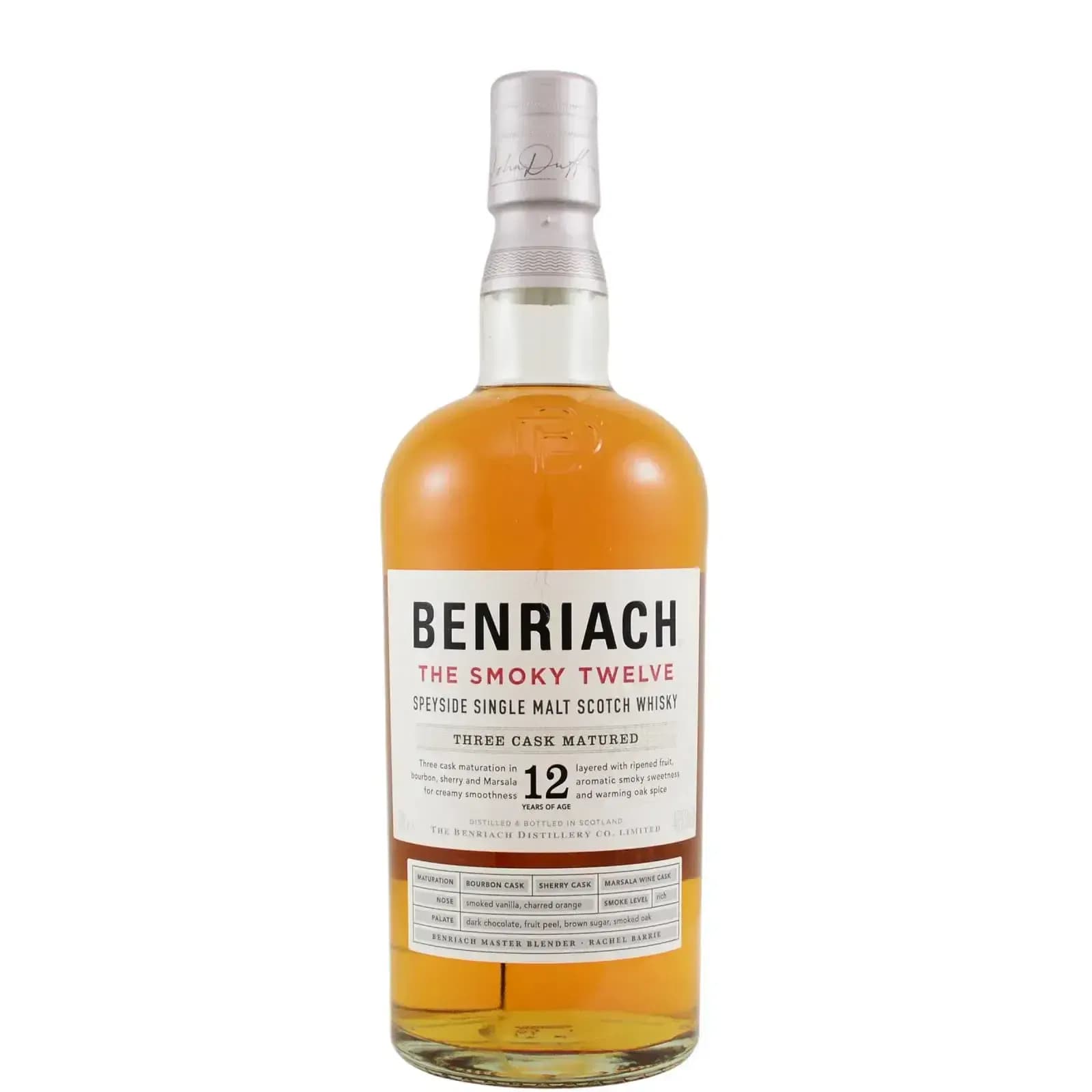 BenRiach 12 Years Old The Smoky Twelve
