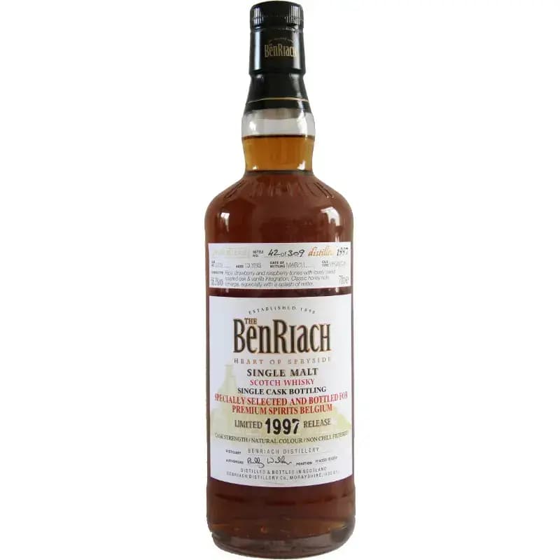 BenRiach 13 Years Old 1997 Single Cask Bottling Cask Nr.3279