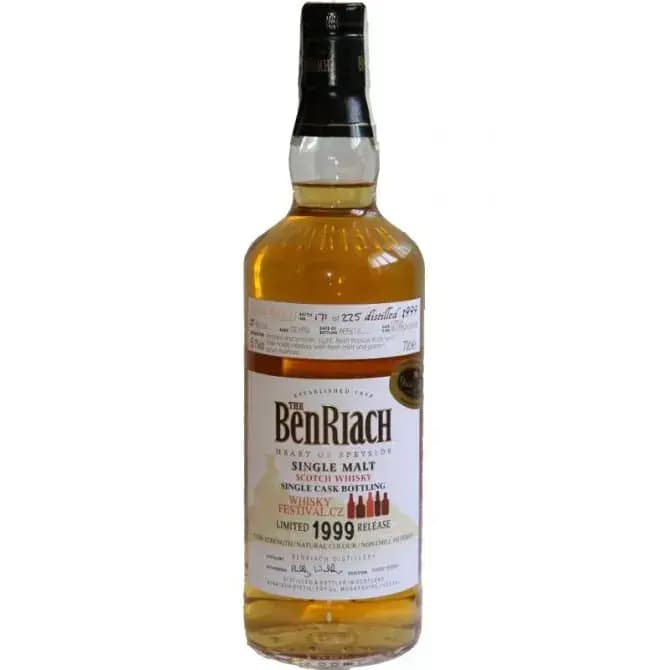 BenRiach 13 Years Old 1999 Single Cask Bottling Cask Nr.90116