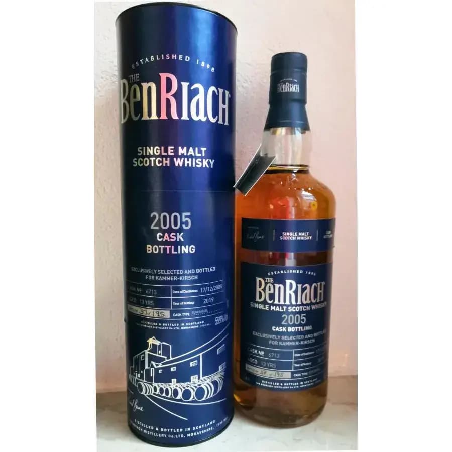BenRiach 13 Years Old 2005 Single Cask Nr.6713