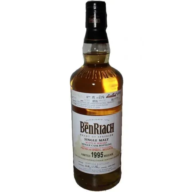 BenRiach 14 Years Old 1995 For Premium Spirits Belgium Cask Nr.2475