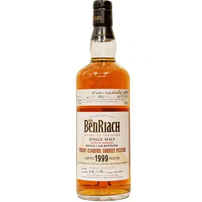 BenRiach 14 Years Old 1999 Single Cask Bottling Cask Nr.6833