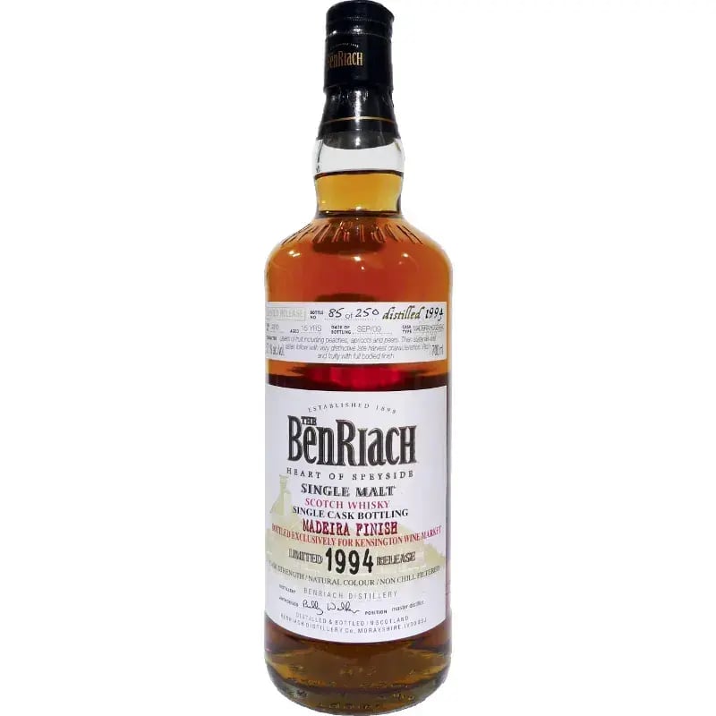 BenRiach 15 Years Old 1994 For Kensington Wine Market Cask Nr.4810