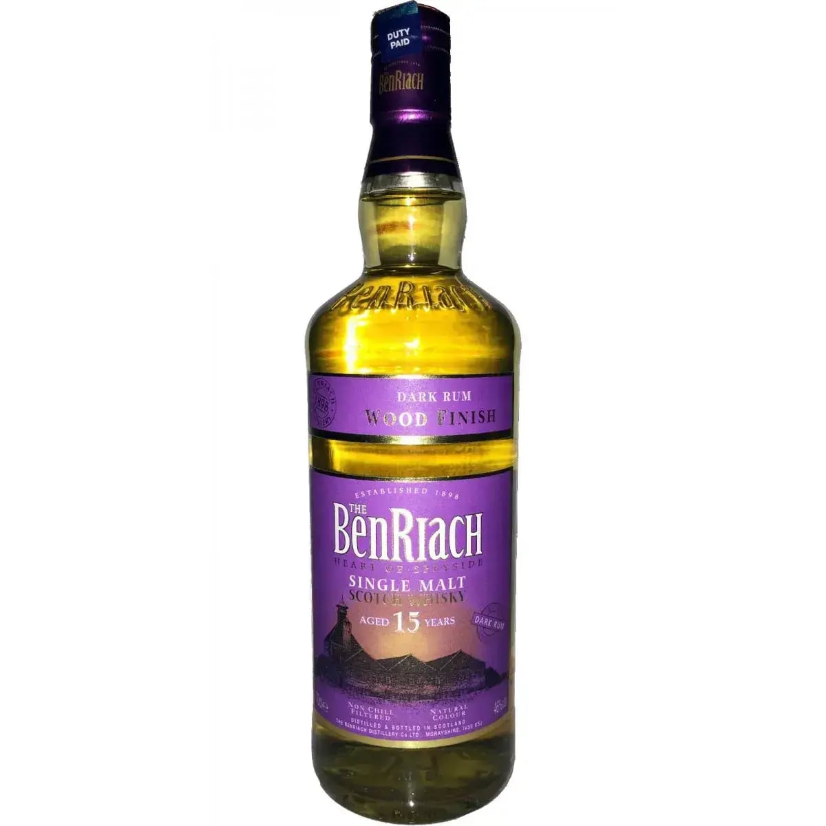 BenRiach 15 Years Old Dark Rum Wood Finish Series