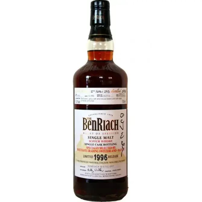 BenRiach 16 Years Old 1996 Single Cask Bottling Cask Nr.5613