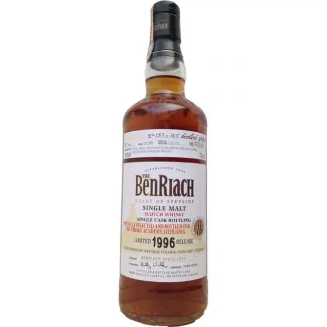 BenRiach 16 Years Old 1996 Single Cask Bottling Cask Nr.7968