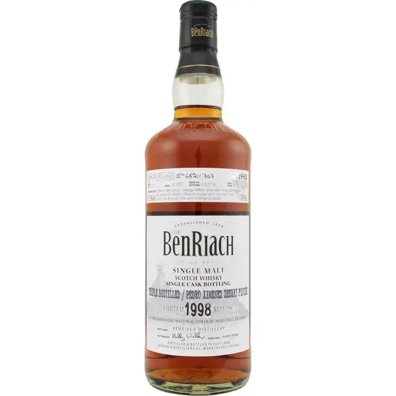 BenRiach 16 Years Old 1998 Single Cask Bottling - Batch 11 Cask Nr.5171