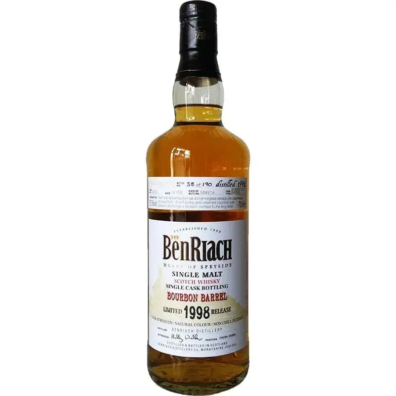 BenRiach 16 Years Old 1998 Single Cask Bottling Cask Nr.25003