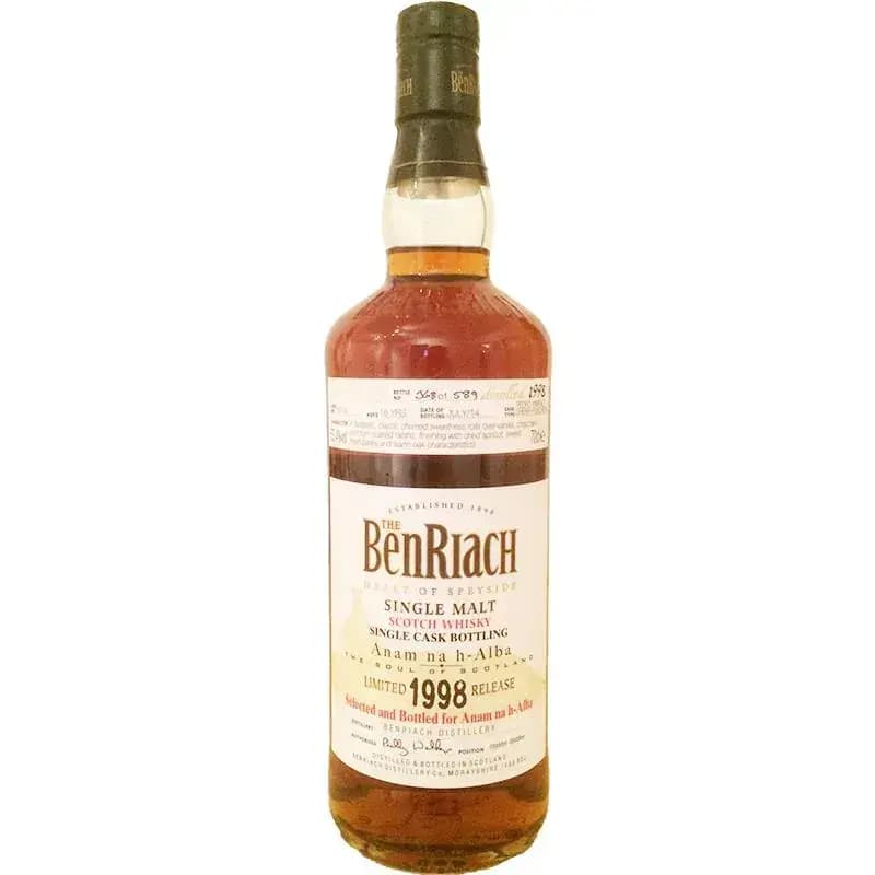 BenRiach 16 Years Old 1998 Single Cask Bottling Cask Nr.6704