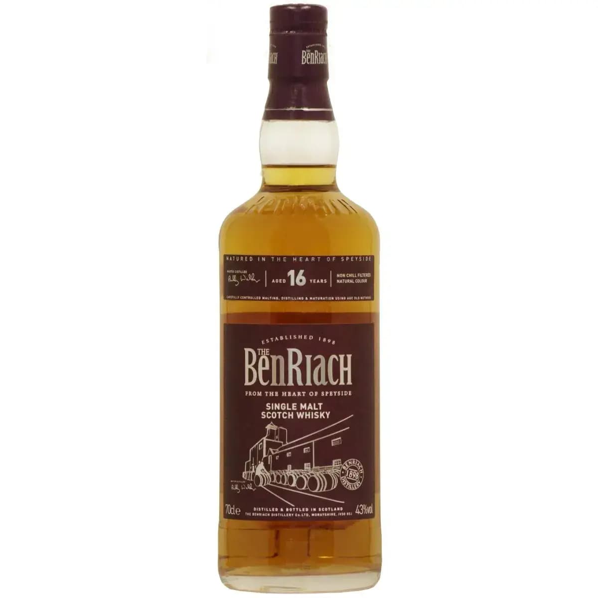 BenRiach 16 Years Old Maroon Label