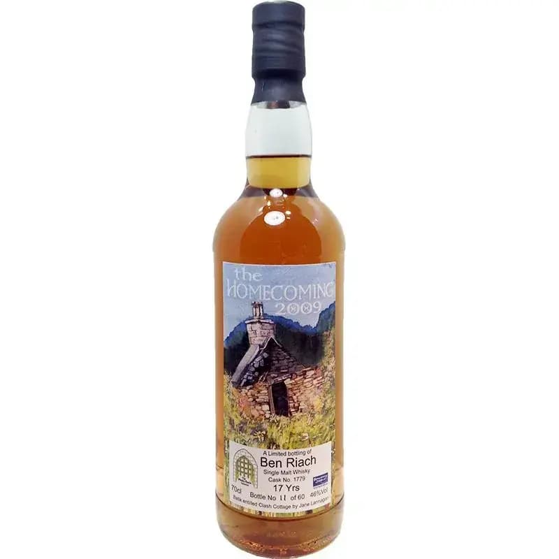 BenRiach 17 Years Old 1991 The Homecoming For The Whisky Castle Cask Nr.1779
