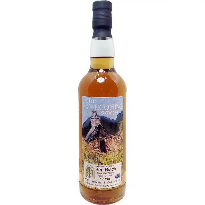 BenRiach 17 Years Old 1991 The Homecoming For The Whisky Castle Cask Nr.1779