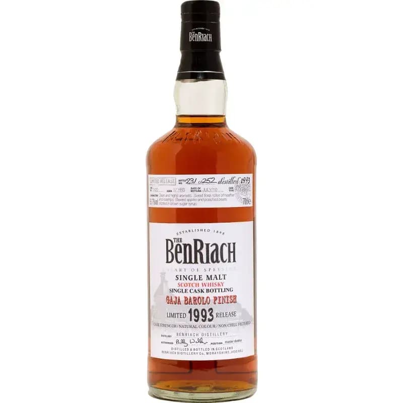 BenRiach 17 Years Old 1993 Single Cask Bottling - Batch 7 Cask Nr.7420