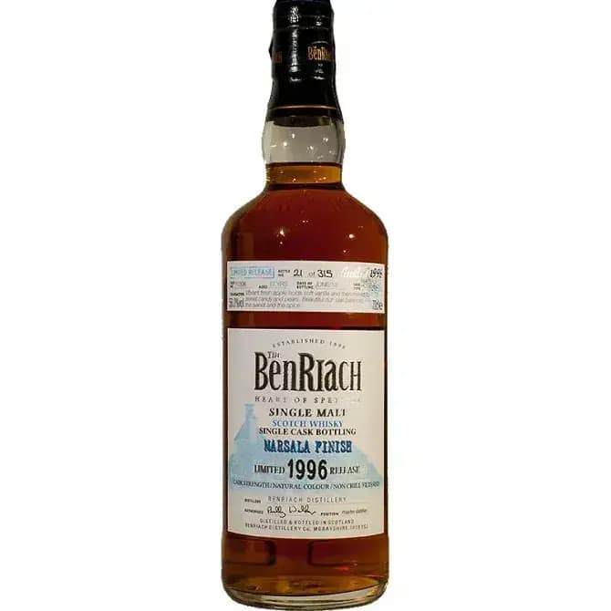 BenRiach 17 Years Old 1996 Single Cask Bottling - Batch 10 Cask Nr.10306