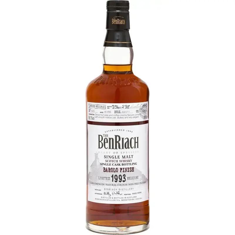 BenRiach 18 Years Old 1993 Single Cask Bottling - Batch 8 Cask Nr.7415