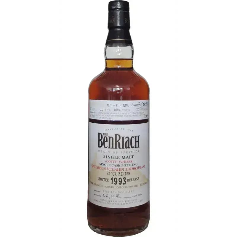 BenRiach 18 Years Old 1993 Single Cask Bottling Cask Nr.2574