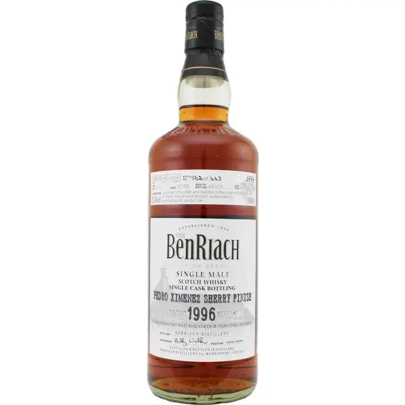 BenRiach 18 Years Old 1996 Single Cask Bottling - Batch 11 Cask Nr.7176