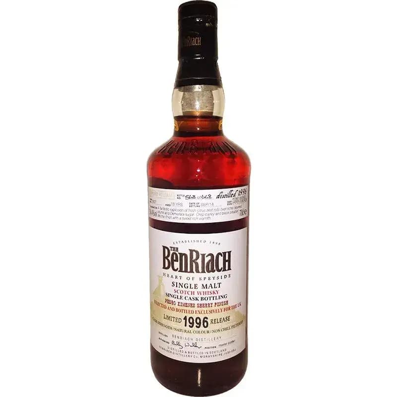 BenRiach 18 Years Old 1996 Single Cask Bottling Cask Nr.3607