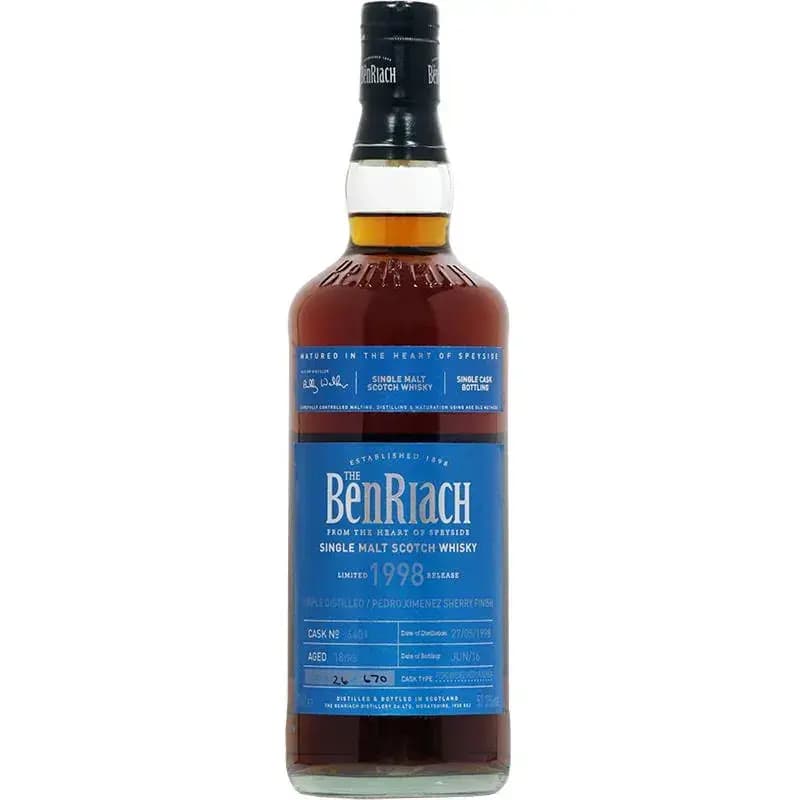 BenRiach 18 Years Old 1998 Single Cask Bottling - Batch 13 Cask Nr.6401