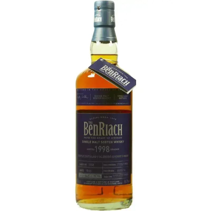 BenRiach 18 Years Old 1998 Triple Distilled Single Cask Bottling Cask Nr.5958