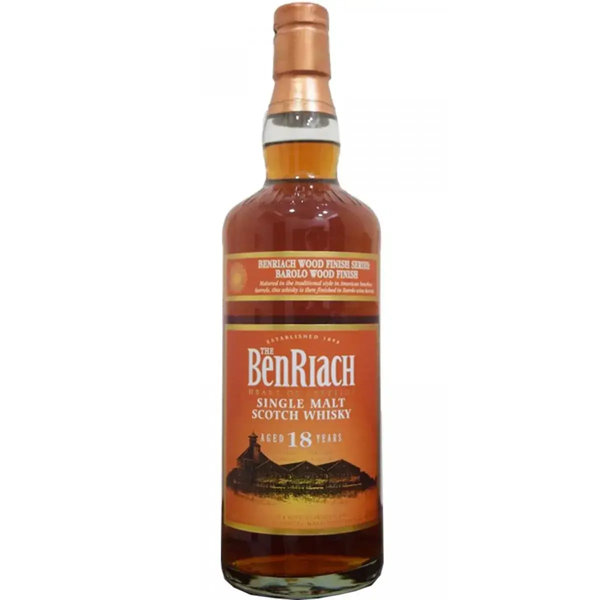BenRiach 18 Years Old Barolo Wood Finish Wood Finish Series