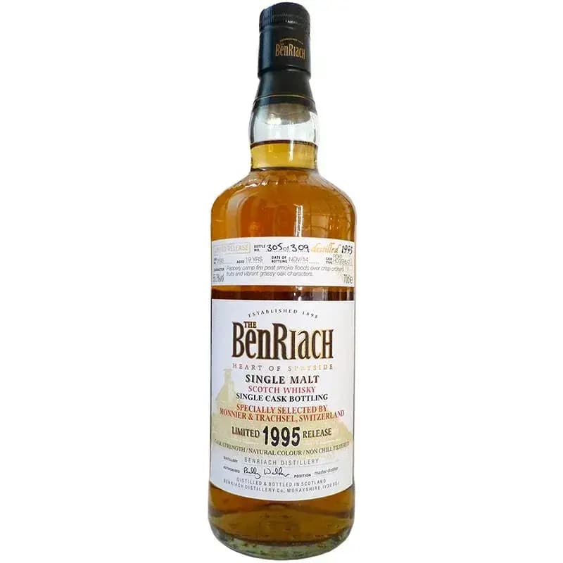 BenRiach 19 Years Old 1995 Single Cask Bottling Cask Nr.2693