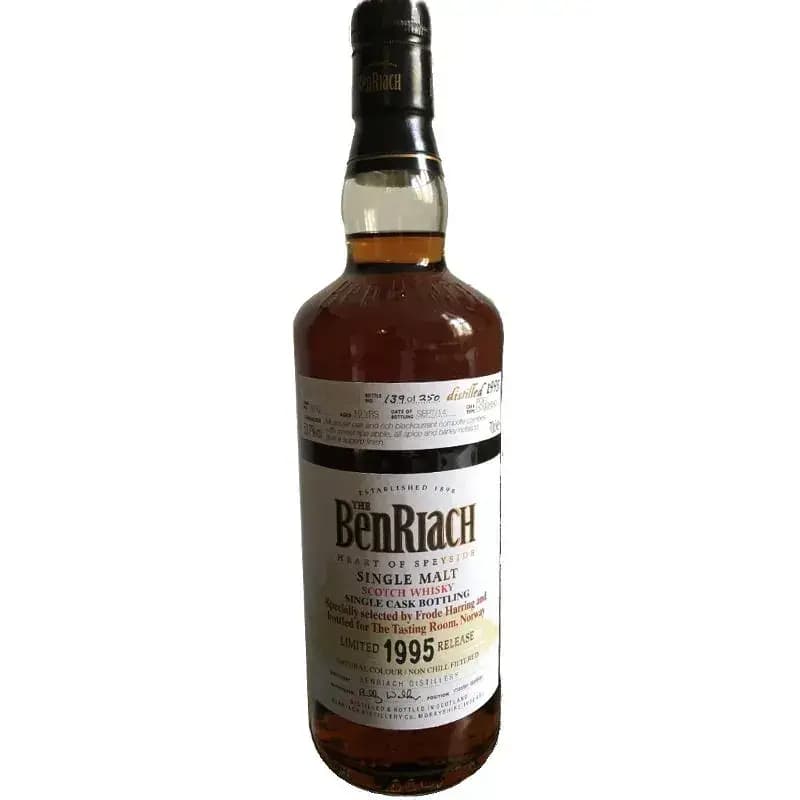 BenRiach 19 Years Old 1995 Single Cask Bottling Cask Nr.3616